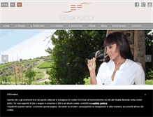 Tablet Screenshot of elenafuccivini.com